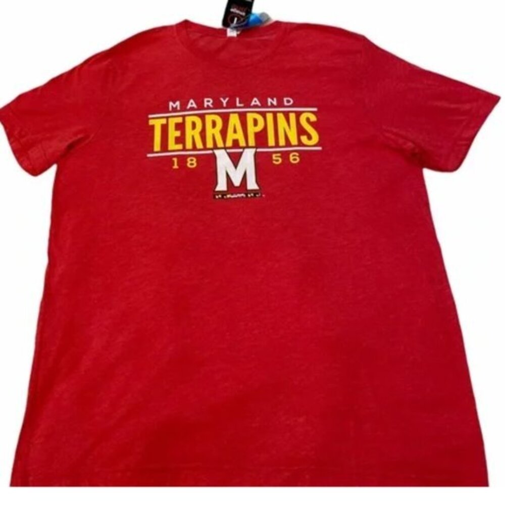 Image One Maryland TERRAPINS 18 M 56 T-Shirt in Red. XL